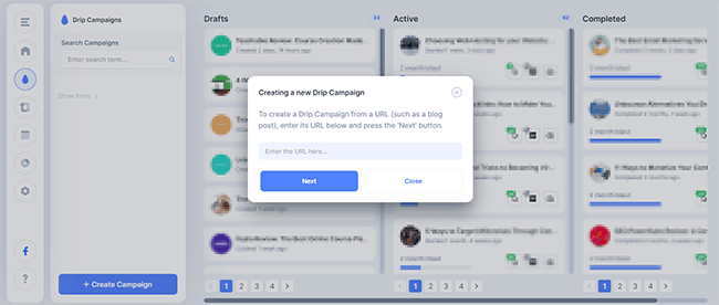 01 Drip Campaigns - Create a new