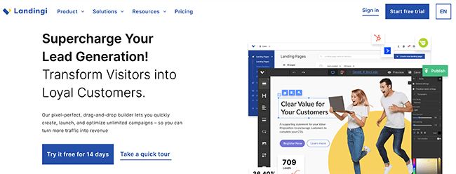 01 Landingi Homepage