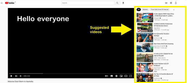 01 recommended videos