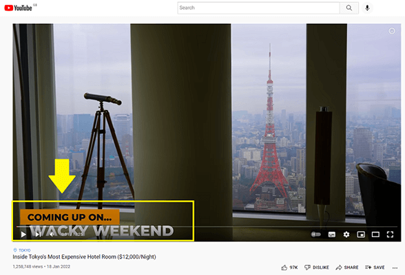 02 coming up teaser on youtube videos
