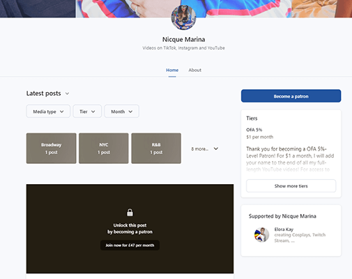 03 earn money from patreon