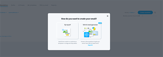 03 email marketing create newslater