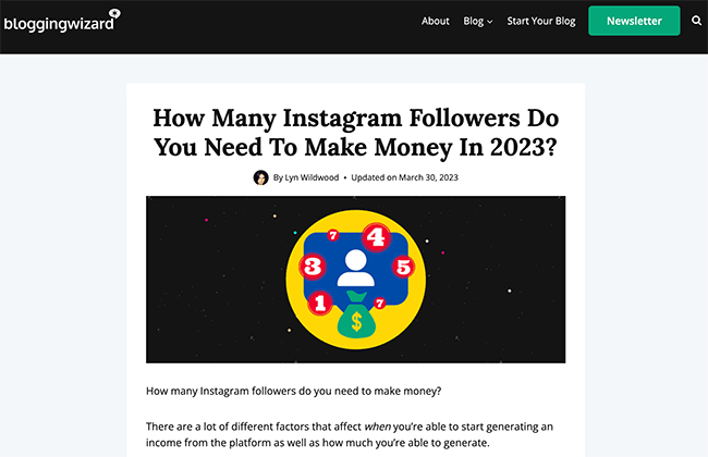 03 response posts blogging wizard