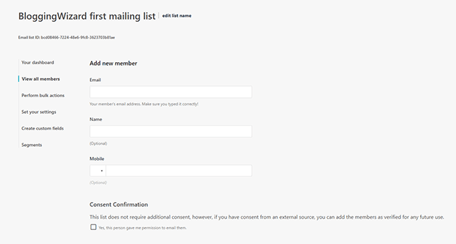 04 email list management subscribers