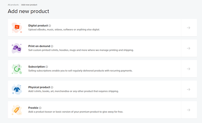 05 Products - add new products