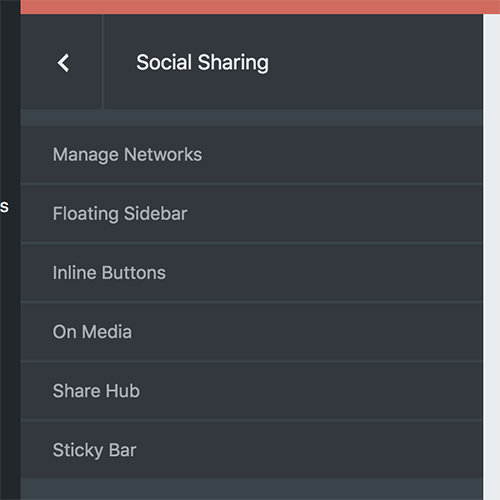 05 Social sharing share button types