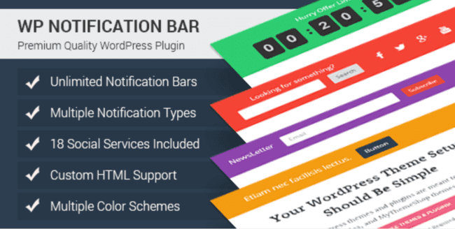 05 WP Notification Bar