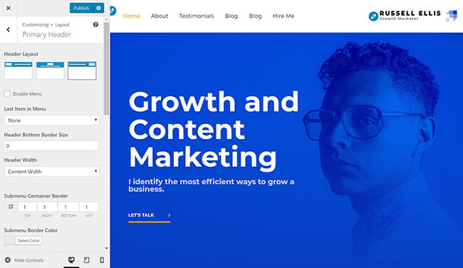 07 Header and spacing layouts