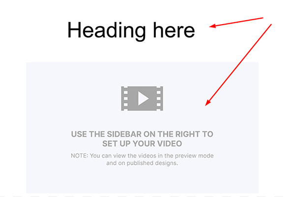 07 Landing page builder - Heading here