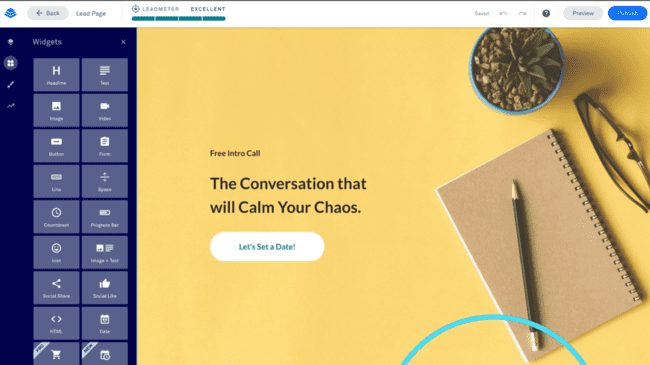 08 Leadpages Editor