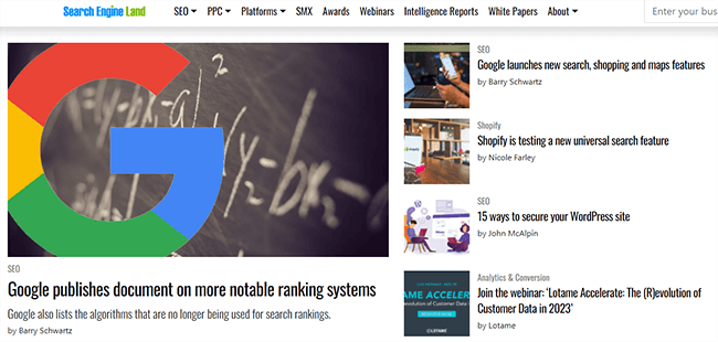 10 trending news stories search engine land