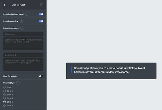 11 Click to Tweet box insert