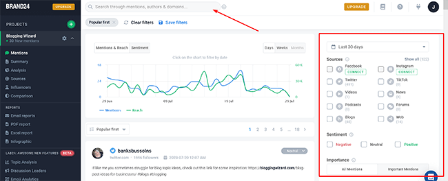 11 mentions panel relevant boxes