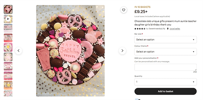 12 chocolates sweettreatsbylilly