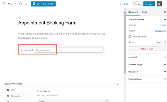 12 embed shortcode gutenberg version
