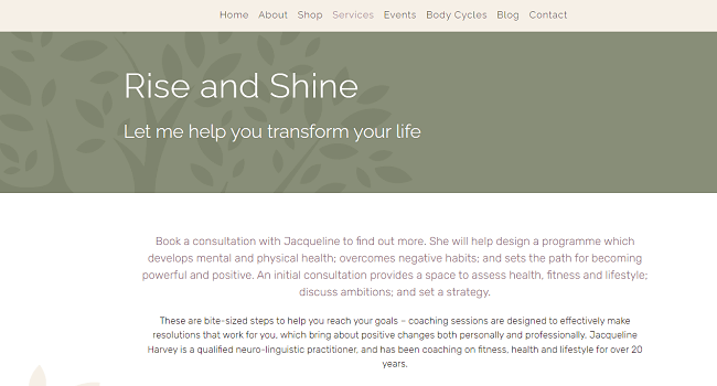 12 services and consulting jacqueline harvey