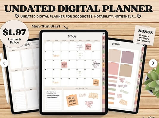 13 digital planners