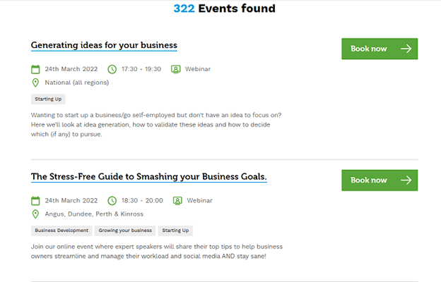 13 webinars and live streams business gateway