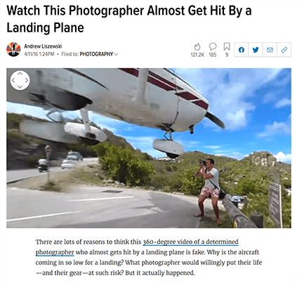 14 gizmodos top performing articles use images