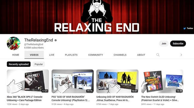 14 unboxing channel