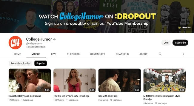 16 comedy channel