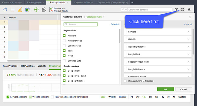 16 customize tabs