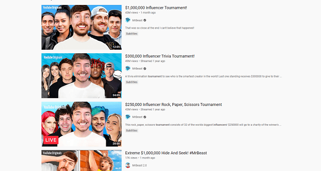 17 collaborate with other youtubers