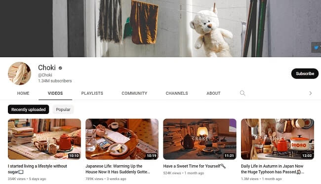 19 soothing content