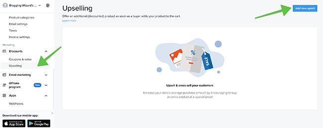 22 Change the checkout process - Add new upsell