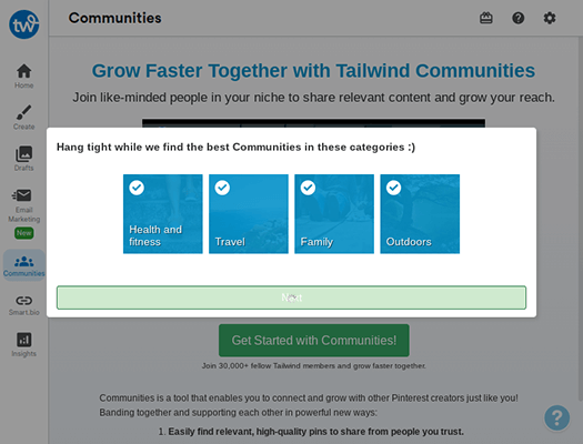 23 communities loading