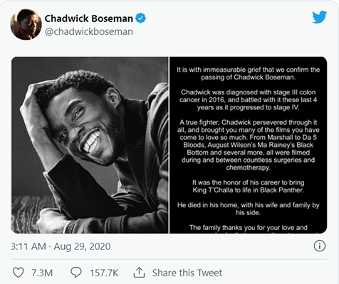 37 chadwick boseman's account