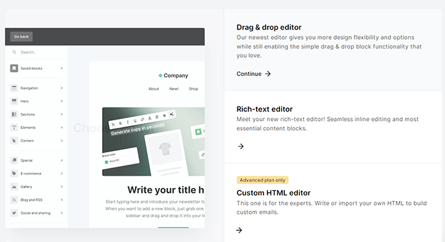 8 email editor