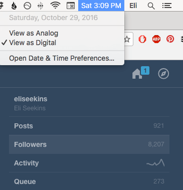 Account in 2016