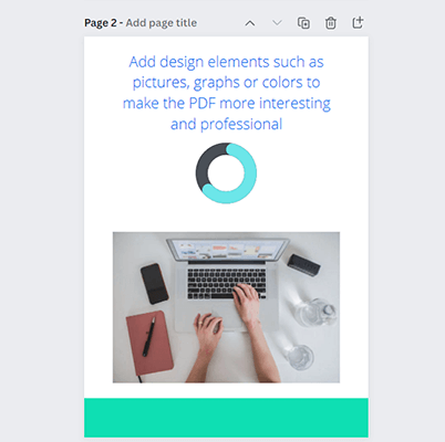 add design elements