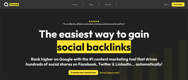 add your blog content to quuu promote