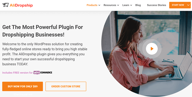 alidropship homepage
