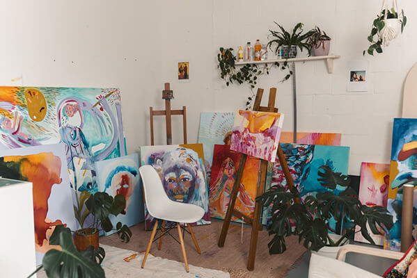 Art studio