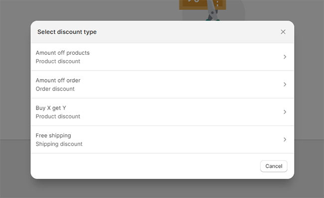 discounts checkout