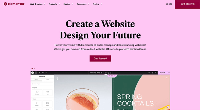 Elementor Homepage