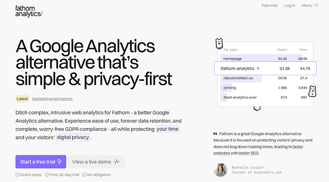 Fathom Analytics