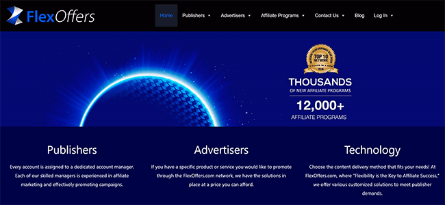 FlexOffers Homepage