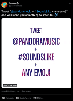 give people a reason to use your hashtag