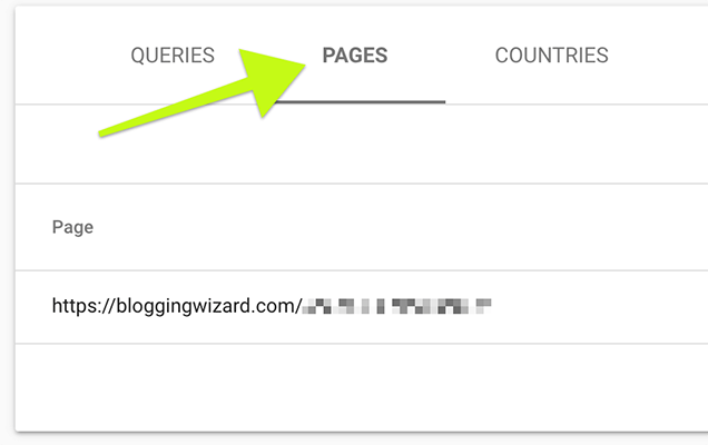Google Search Console collect data into a spreadsheet