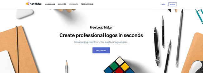 hatchful homepage