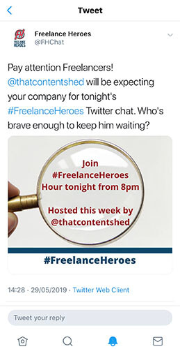 Hosting Twiter chats