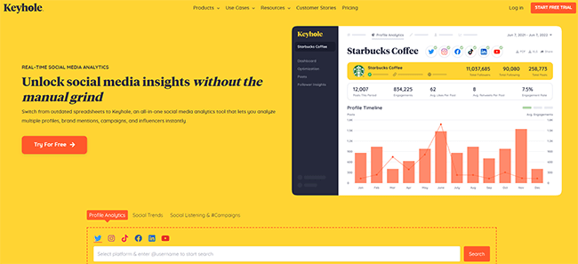 Keyhole Homepage