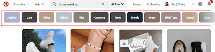 Keywords search page 3