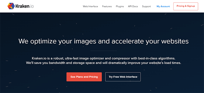 kraken homepage