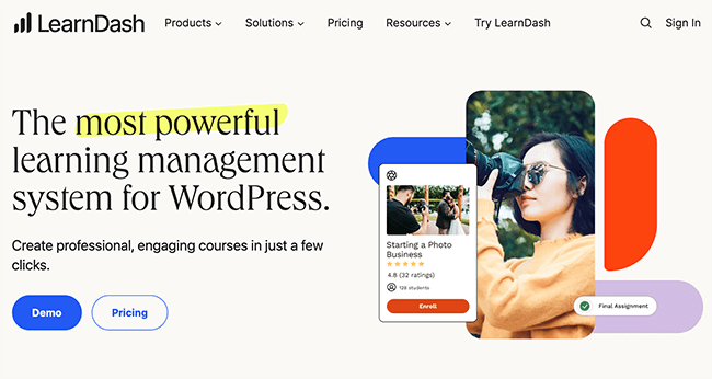 LearnDash Homepage