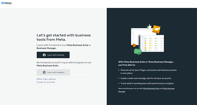 meta business create